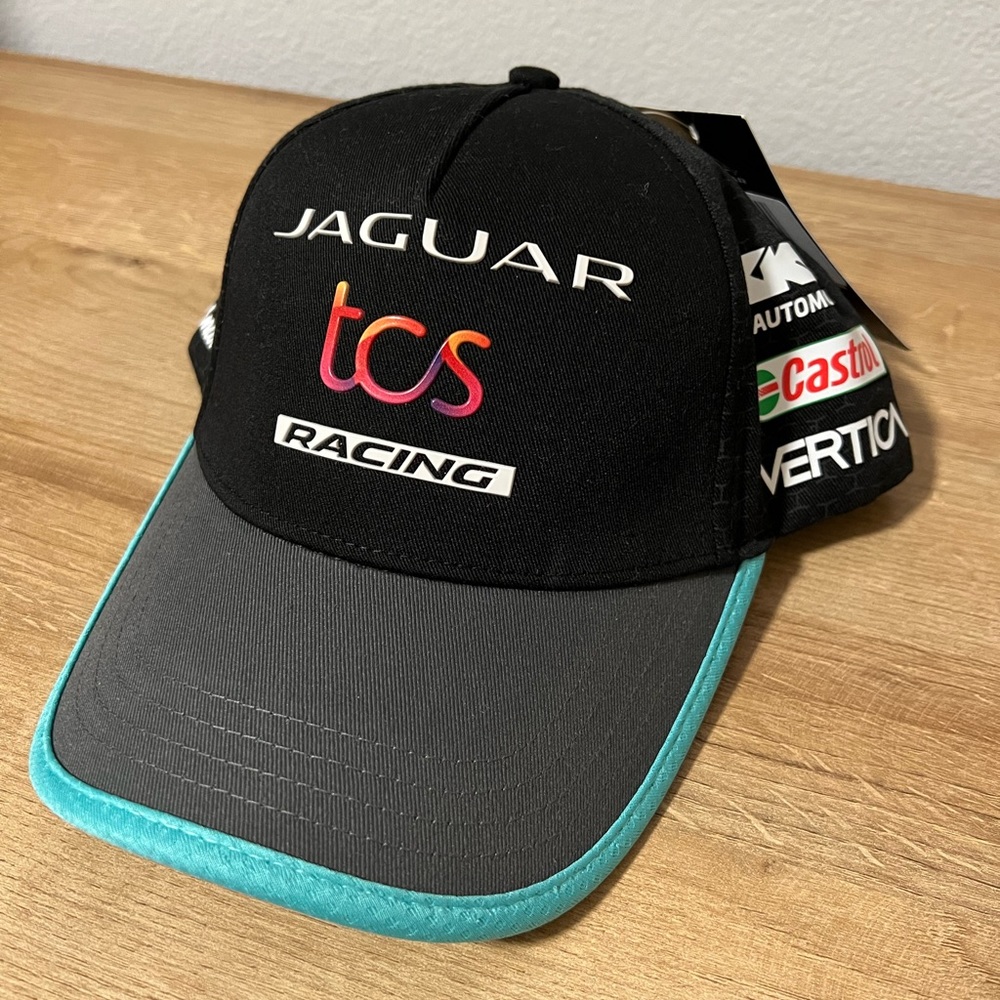 Jaguar Racing Cap Hat NWT Black
